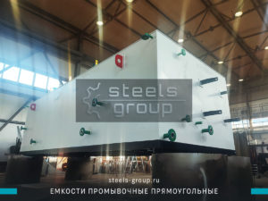 фото прямоугольных емкостей промывочных из низколегированной стали в Йошкар-Оле